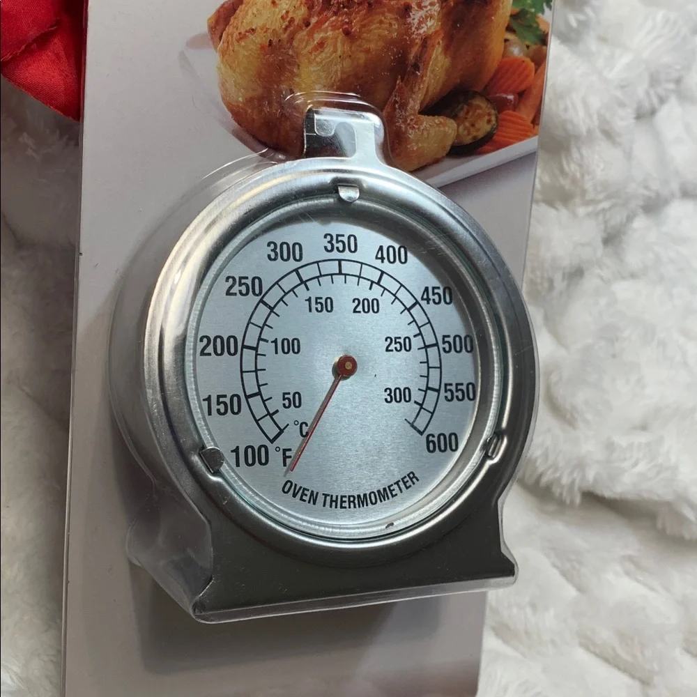 🌹CHEFSELECT • NWT Stainless Steel OVEN THERMOMETER • Step up your cooking!